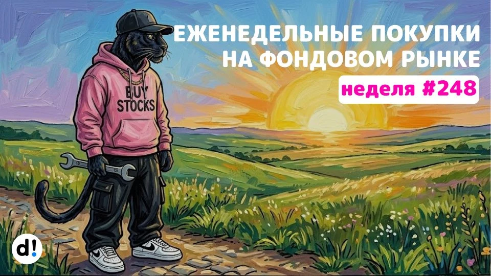 🚀Еженедельные покупки активов для создания пассивного дохода. Акции, облигации, ЗПИФн. Выпуск #248

