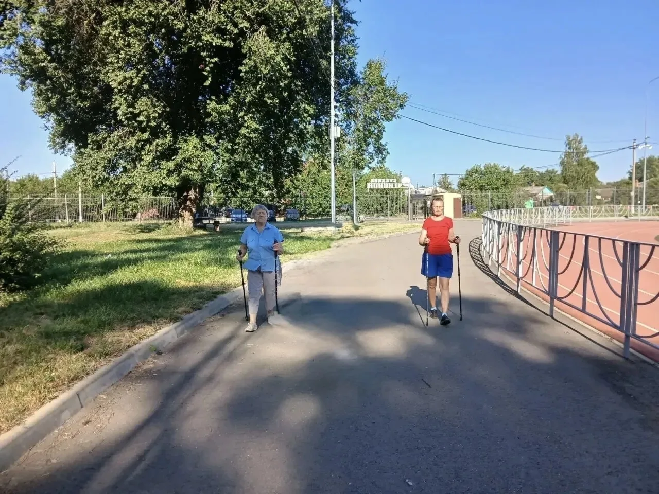🏟️ Активный день на стадионе «Чемпион»: шаг к здоровью и бодрости! 🏟️