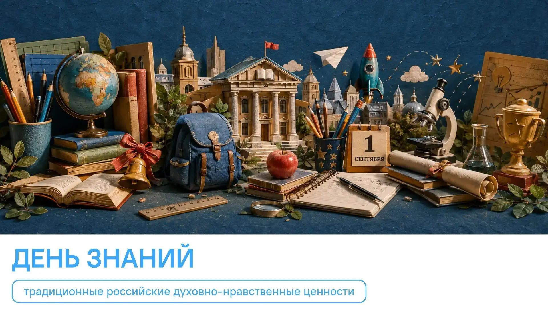 🔔 Поздравляем с Днём знаний и началом нового учебного года!