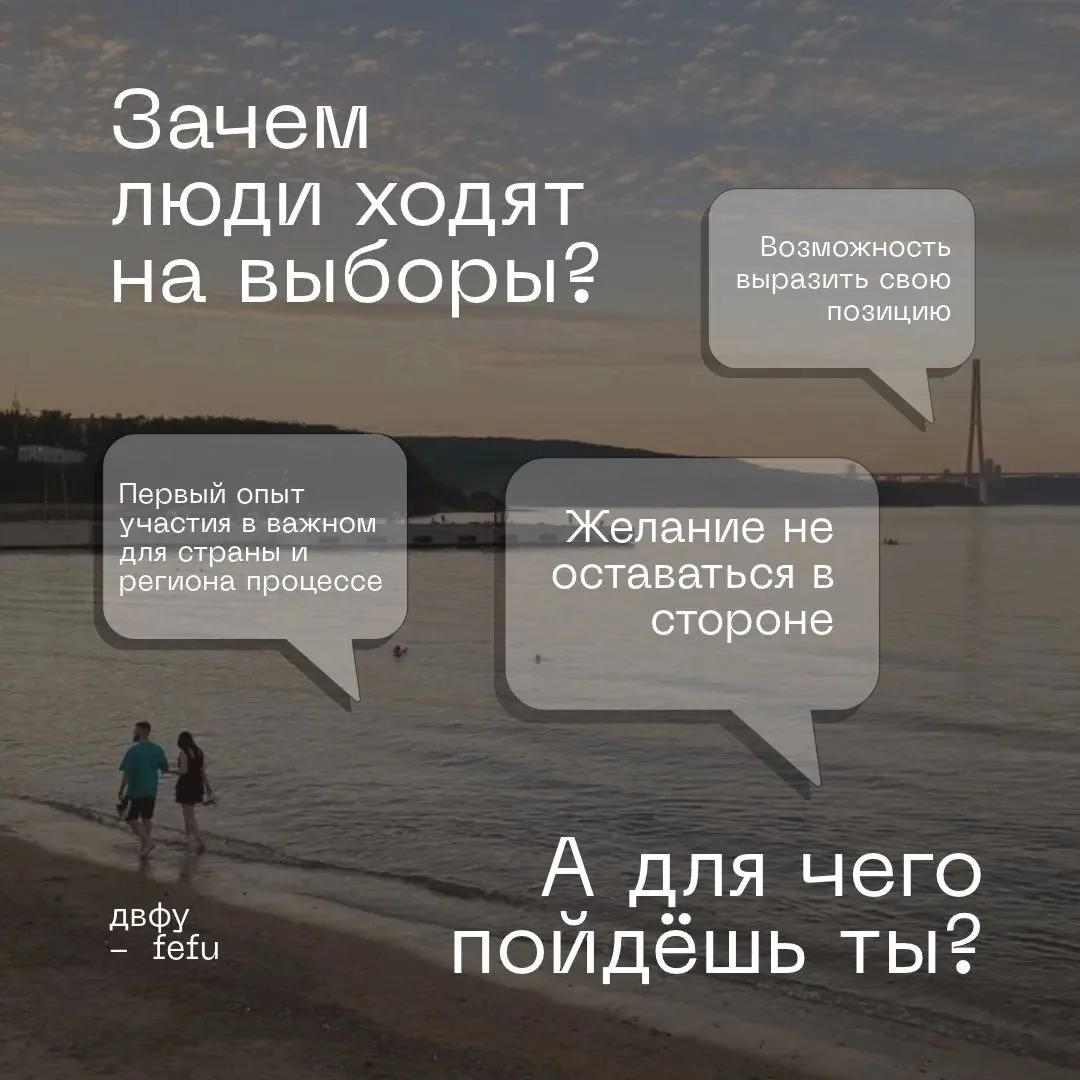🗳 Почему люди идут на выборы?