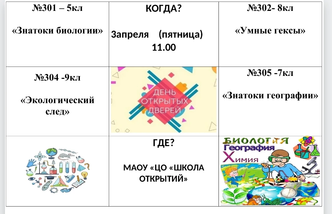 Приходите 3 апреля на увлекательные игры на кафедру естественных наук.