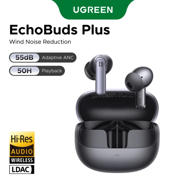 UGREEN EchoBuds Plus — беспроводные наушники с функцией шумоподавления.