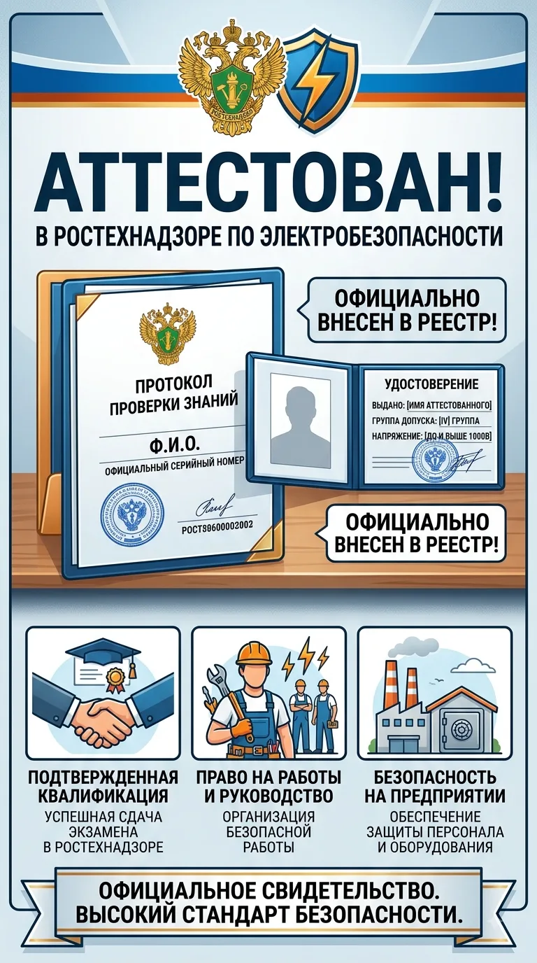 Успешное прохождение проверки знаний