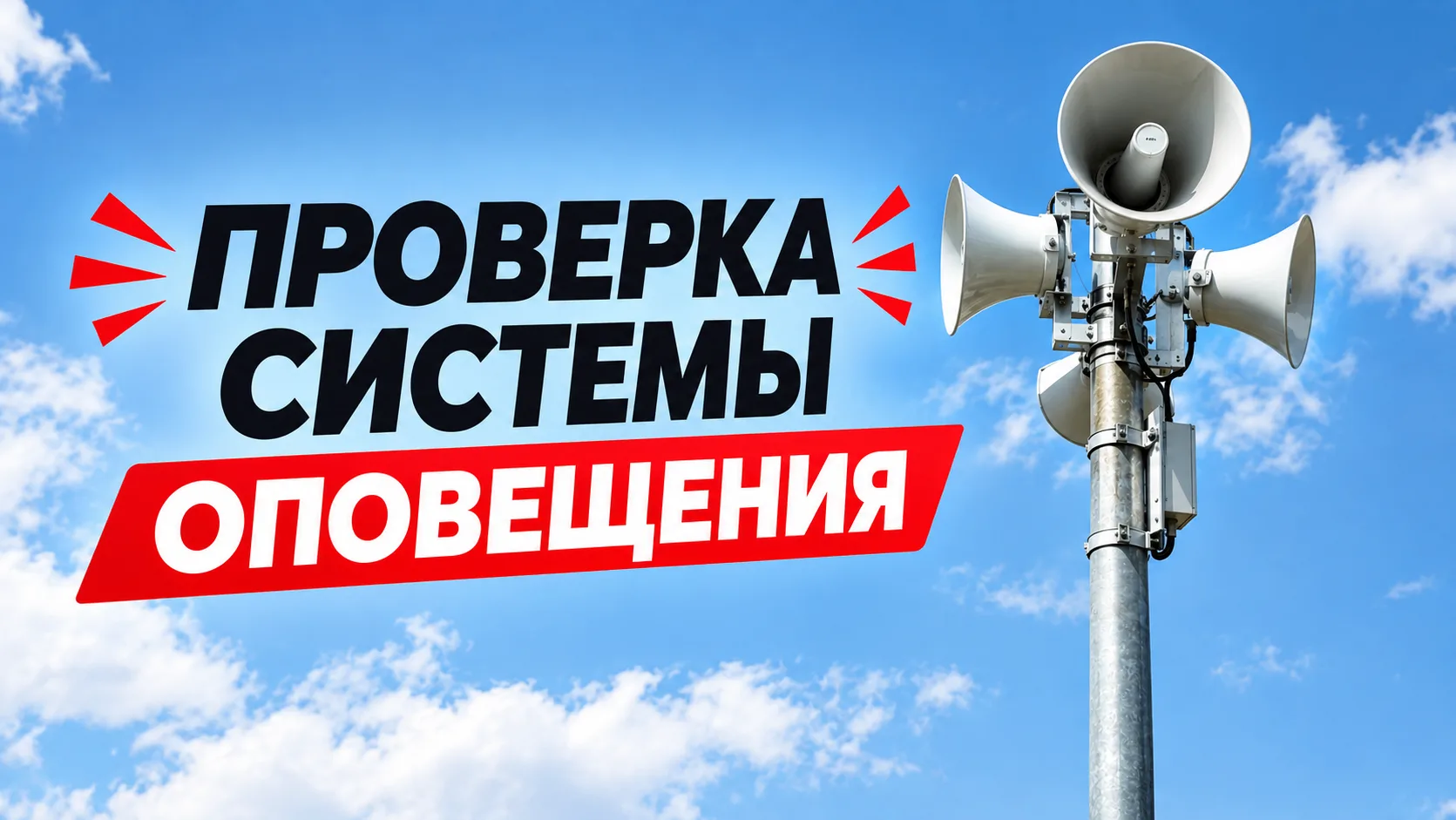 Проверку сирен в Челябинской области перенесли на 9 октября