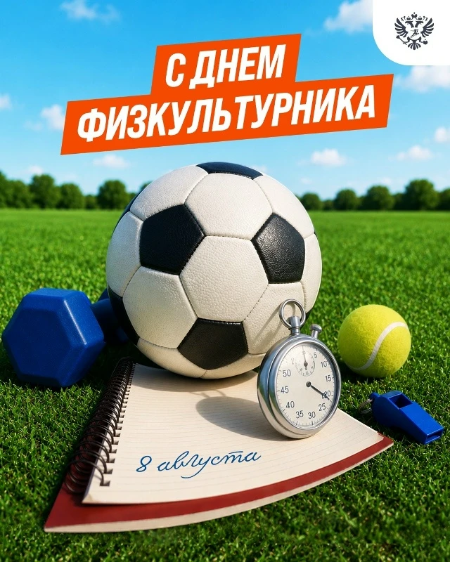 С Днём физкультурника! 🏃🏻‍♀️🇷🇺