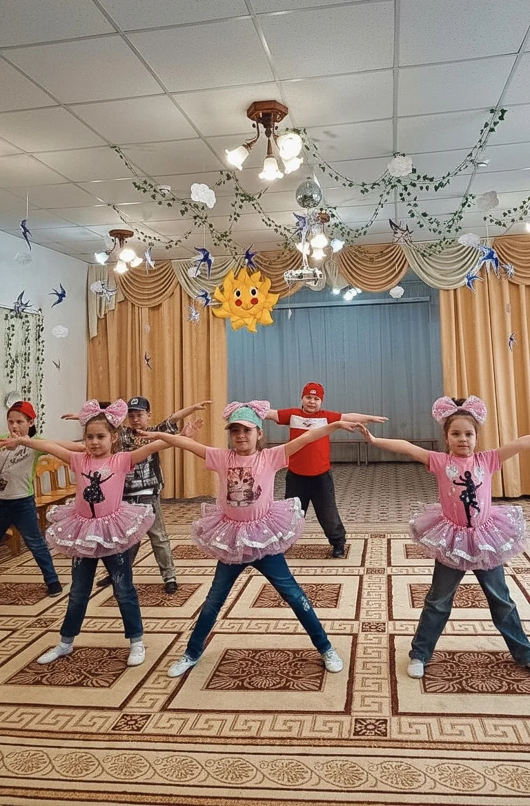 💃 В преддверии Международного дня танца, который отмечается 29 апреля, в дошкольном отделении на Ден