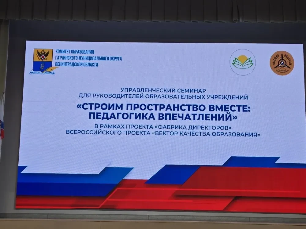 ПЕДАГОГИКА ВПЕЧАТЛЕНИЙ НА  «ФАБРИКЕ ДИРЕКТОРОВ»✨