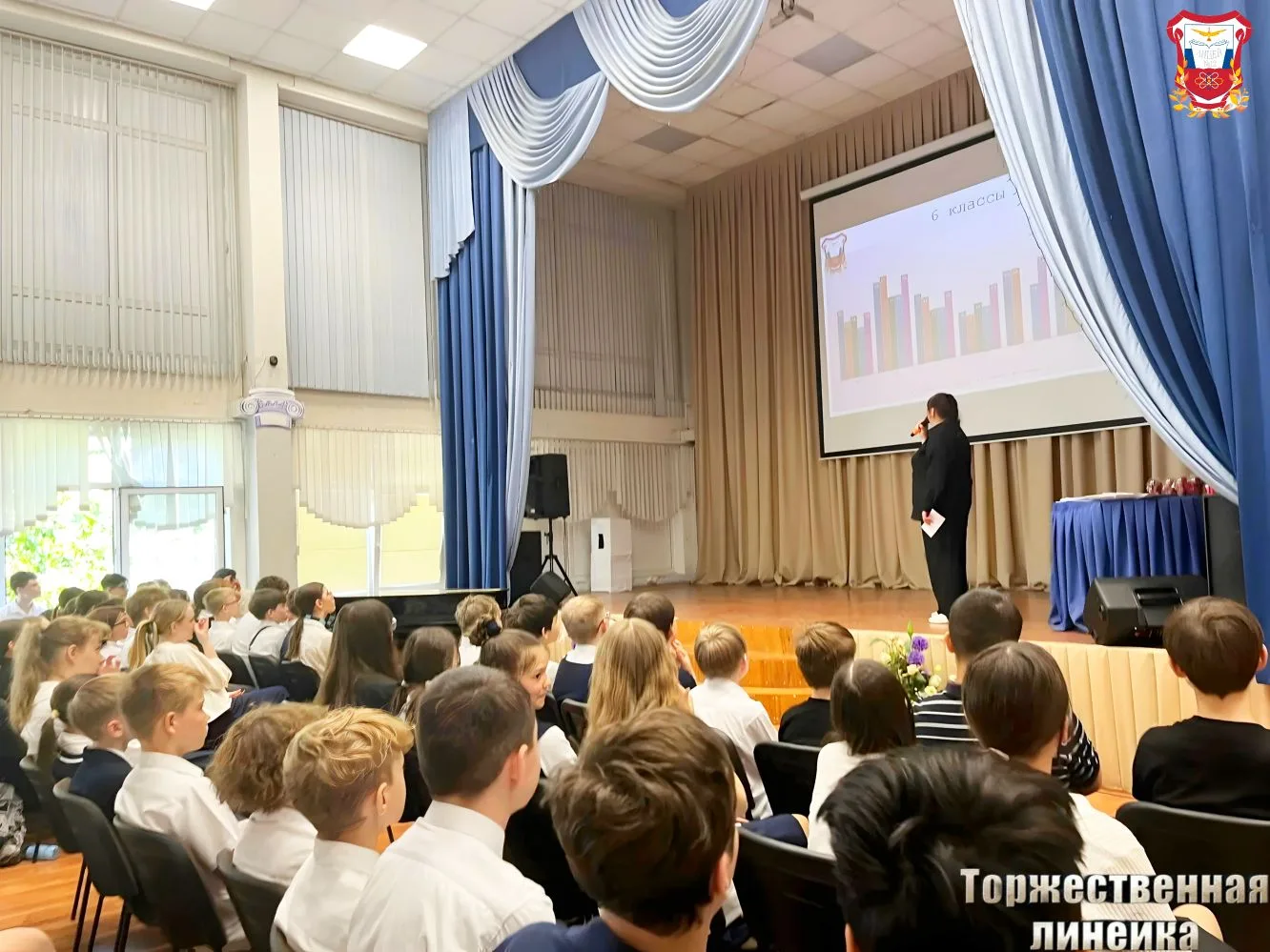 🎓 Итоги года в лицее🎉  В лицее прошли торжественные линейки, посвящённые окончанию учебного года. Эт