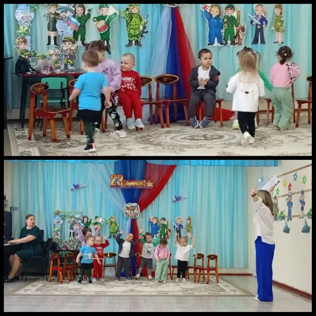 Наши первые шаги в строю! 🇷🇺