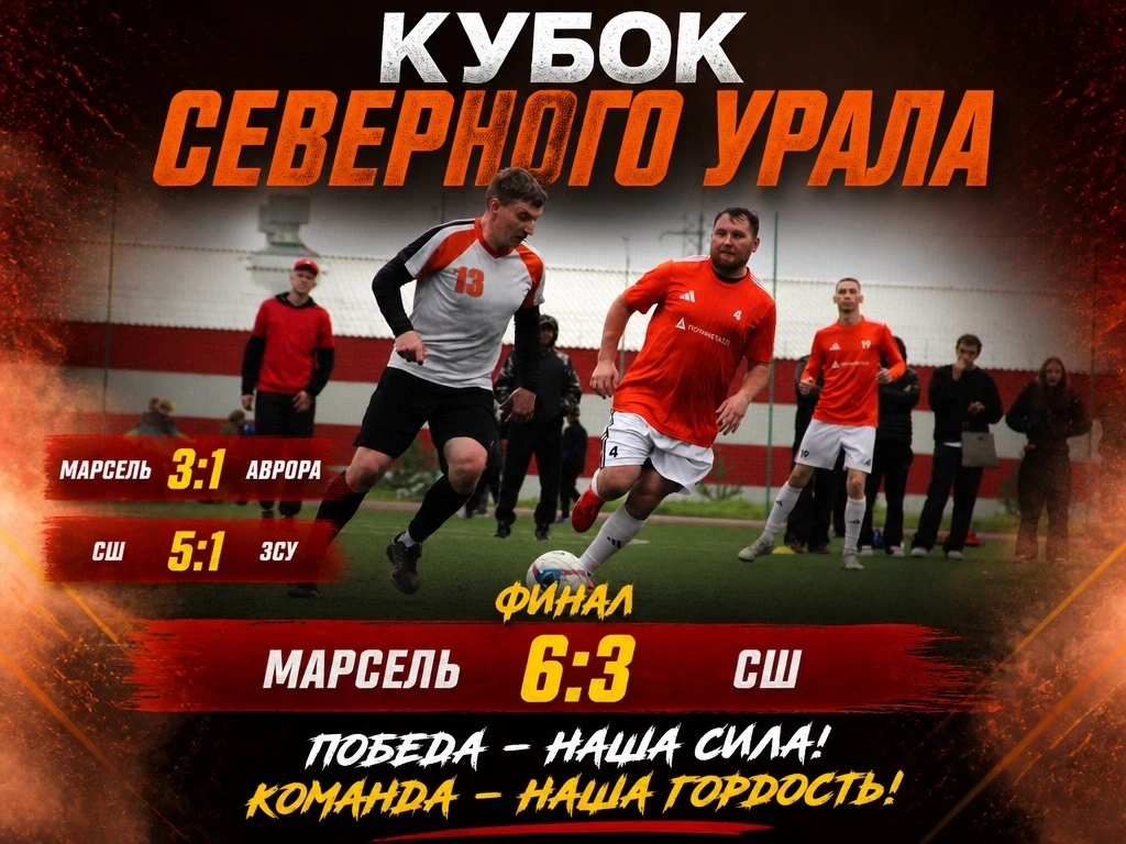Результаты матчей «Кубка Северного Урала» по мини-футболу 7х7 среди мужских команд⚽️🔥