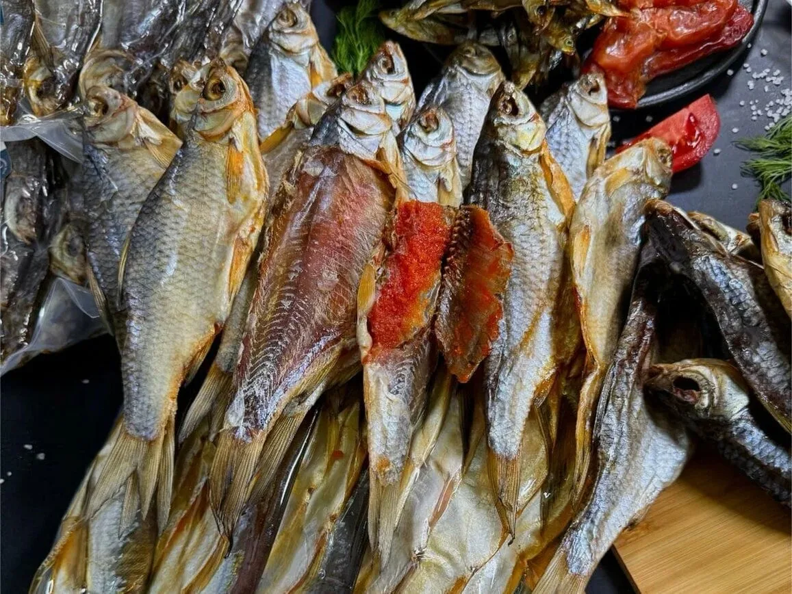 Сначала хотела заказать рыбку в другом месте...