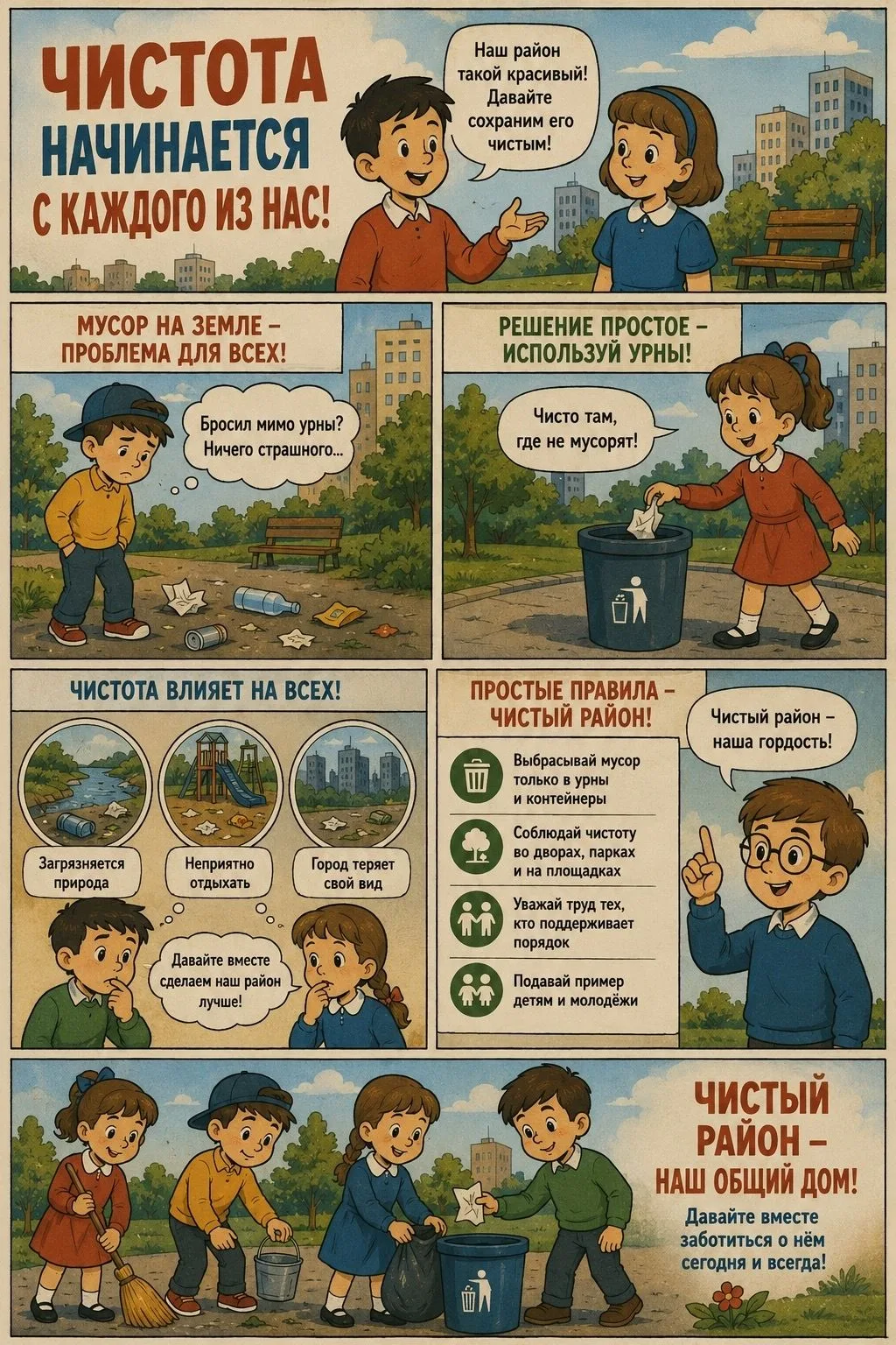 Чистота начинается с каждого из нас