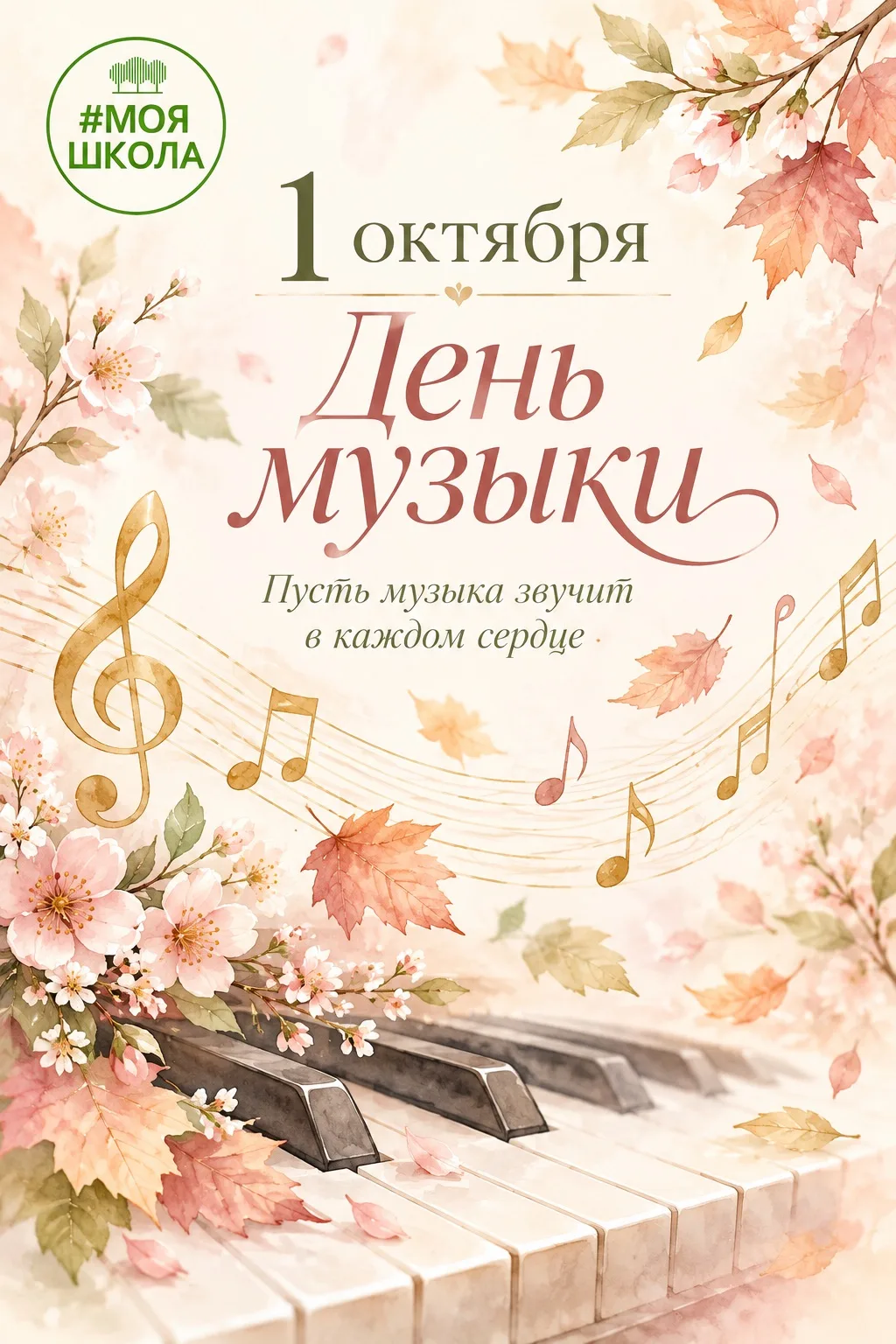 🎶 1 октября — Международный день музыки!