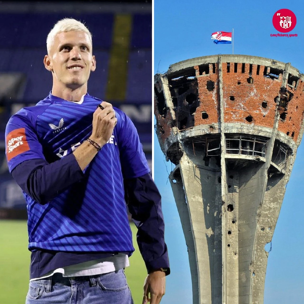 🇭🇷🇪🇸 Агент Ольмо Энди Бара рассказал, что Дани ежегодно жертвует Вуковару 2% от сво...