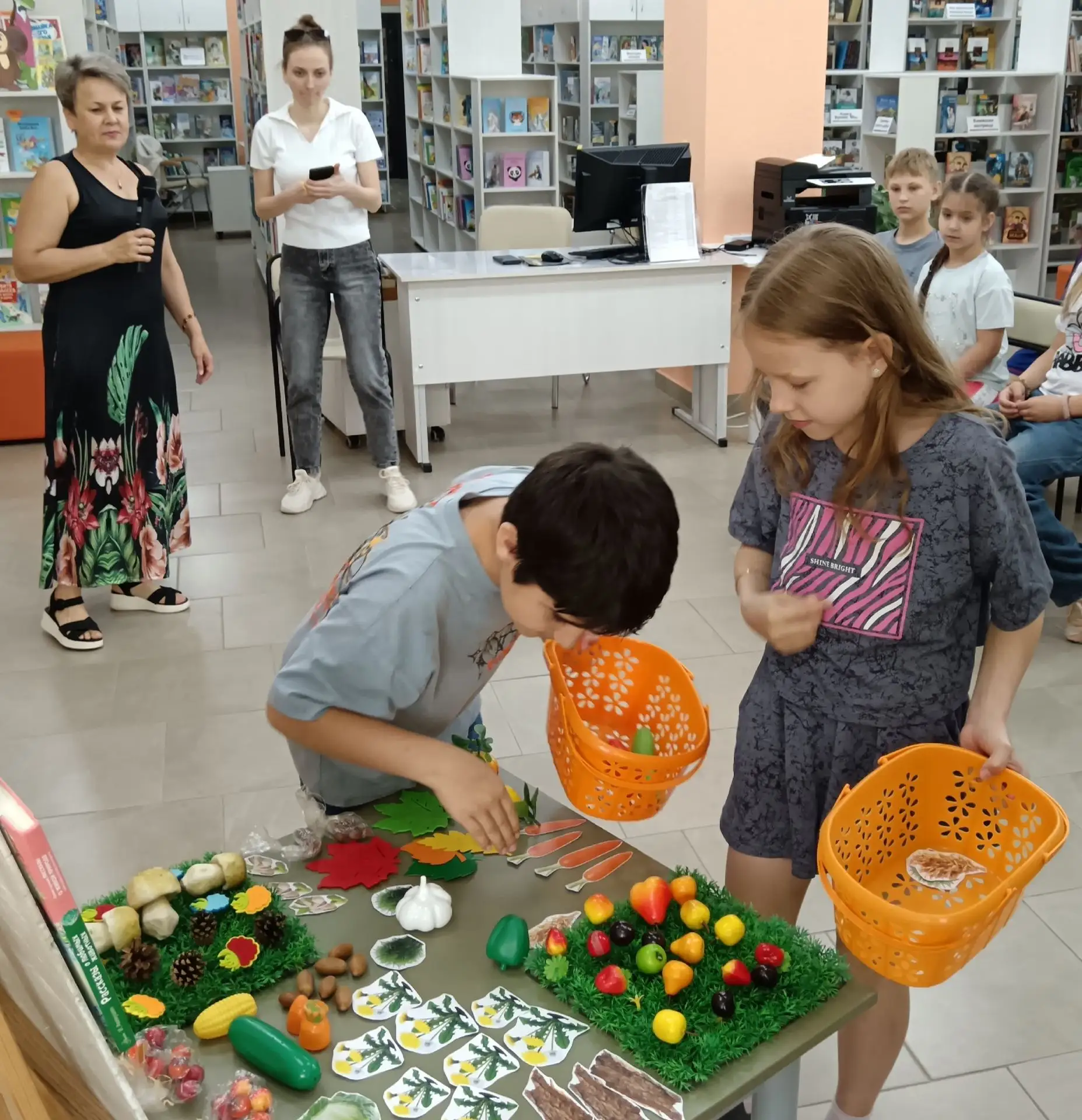 18 июня в детской библиотеке №36 для воспитанников ДОЛ «Солнышко» МОУ «СОШ №44 имени Героя России Н.
