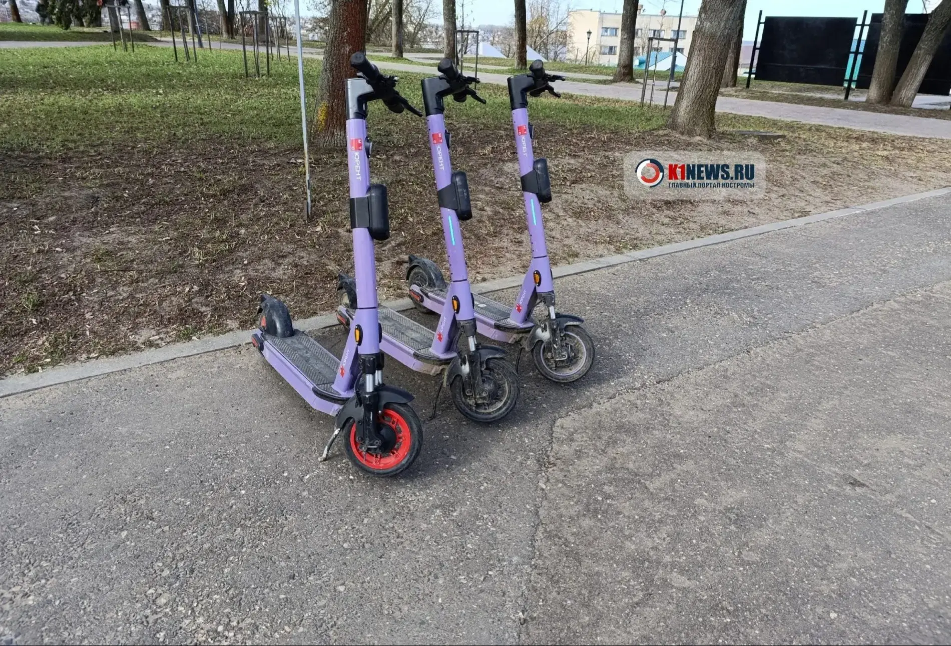 🛴 В Костроме решили взять самокаты в ежовые рукавицы  В Костроме борются с проблемами электросамокат