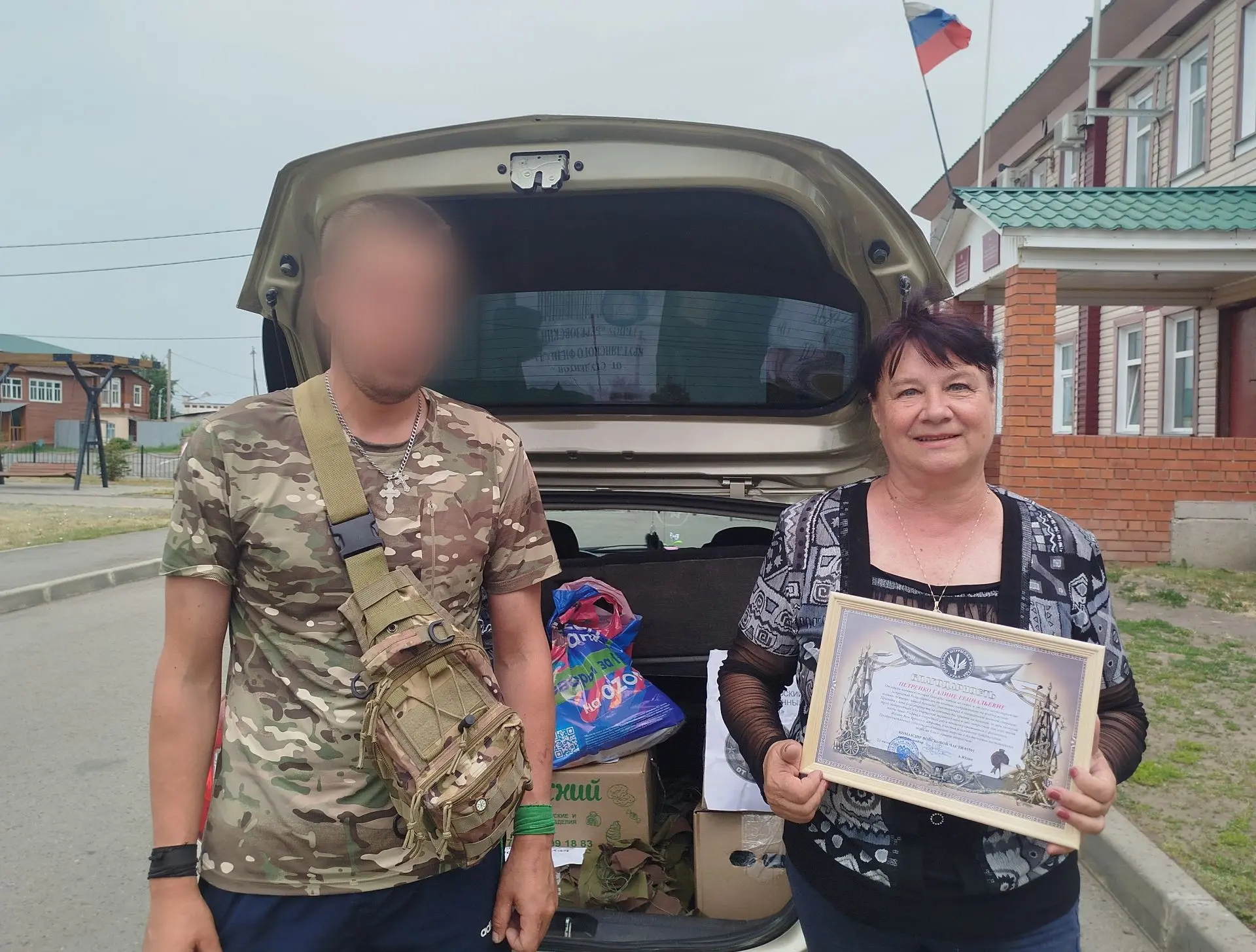 #СВОихНеБросаем
 🇷🇺И СНОВА В ПУТЬ, И СНОВА В БОЙ... 
Наш земляк, участник специальной военной опер