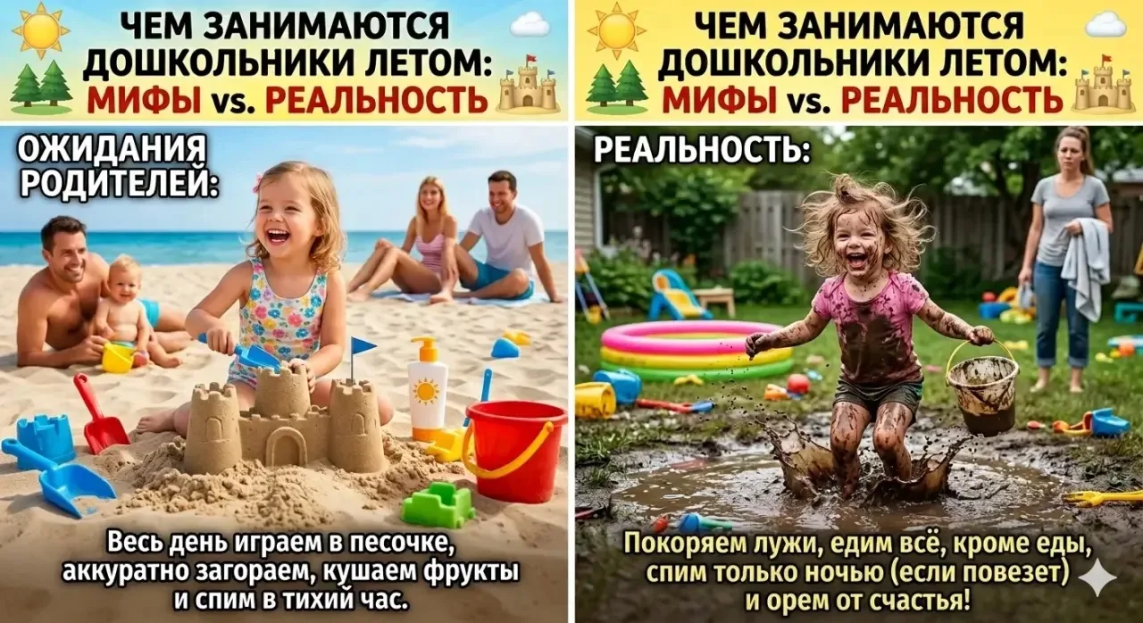 Три идеи, которые помогут провести каникулы весело и полезно
 
Лето — самое долгожданное время для д