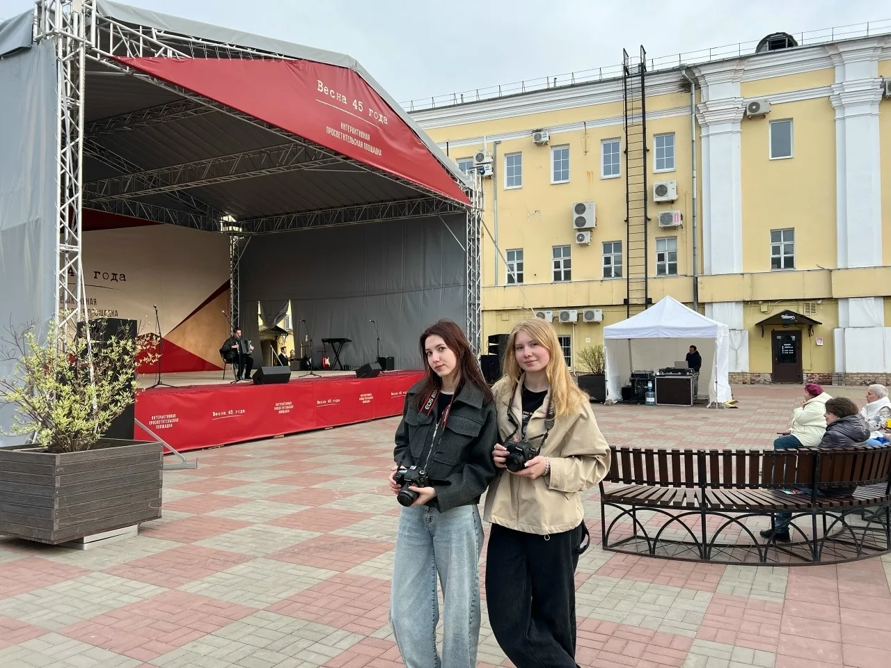 Демидовцы приняли активное участие в организации и работе интерактивной просветительской площадки «В