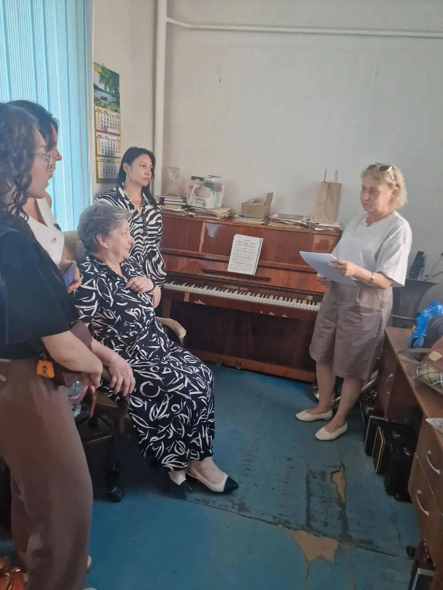 🎹 Заседание фортепианного отделения состоялось 30 июня! 🎹
⁣
На встрече преподаватель З. В. Корян в
