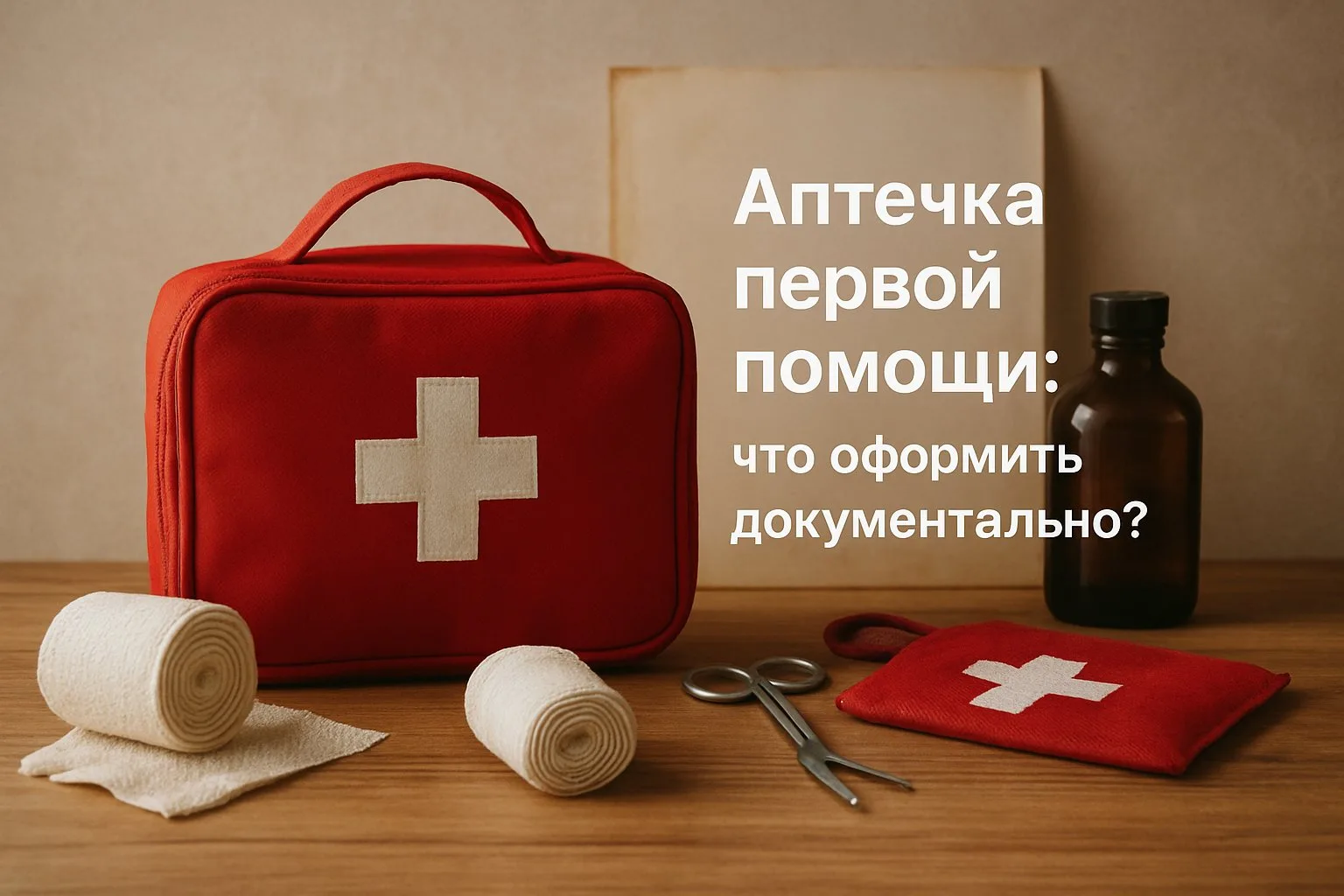 🩹 Аптечка первой помощи: что оформить документально?

Недостаточно просто обеспечить наличие медици