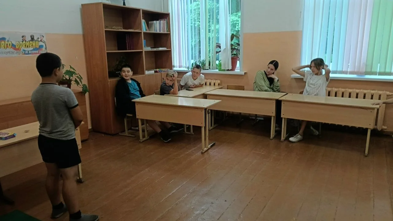 22 июня в лагере «Чайка» в отряде «Ромашка» прошла увлекательная игровая программа «Вместе весело иг