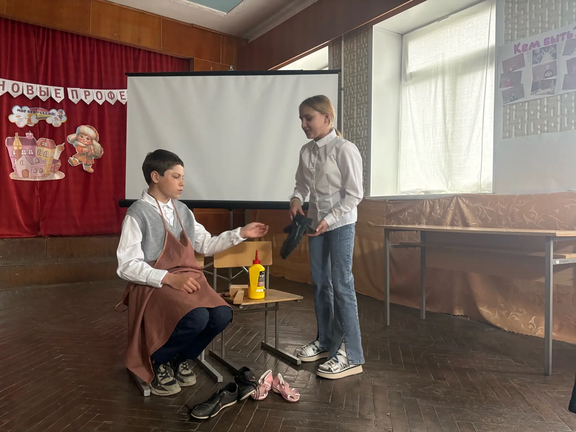 Открытие месячника «Новое время – новые профессии»