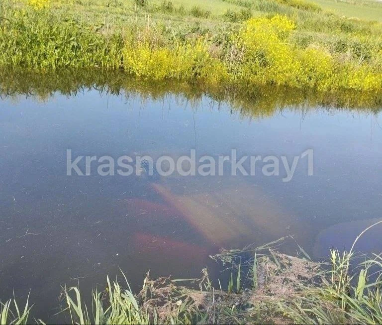 В Краснодарском крае легковой автомобиль утонул в канале вместе с пассажиркой!  Вчера днём между ста