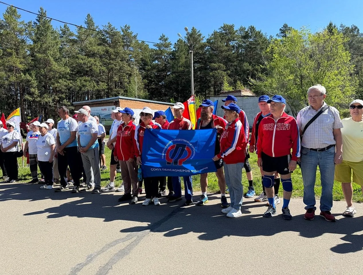 🏆Бодрость духа и азарт: в Бийске состоялась XVI спартакиада Союза пенсионеров России ⁣ Сегодня в спо