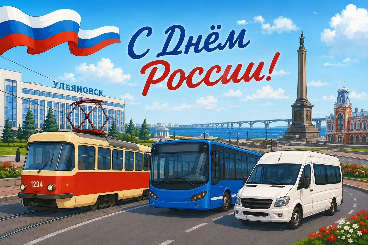 С Днём России!
Этот праздник напоминает о том, что любовь к Родине проявляется не только в важных ис