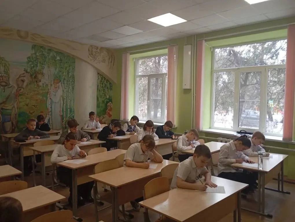 Обучающиеся начальной школы активно участвовали в районном этапе олимпиады, проходившей в рамках про