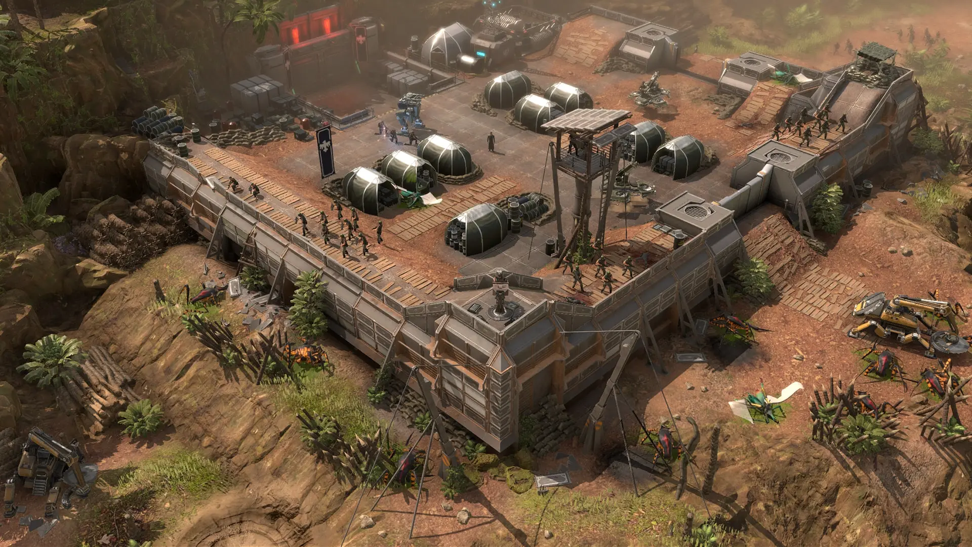 Следующее DLC Starship Troopers: Terran Command отправит игроков в джунгли