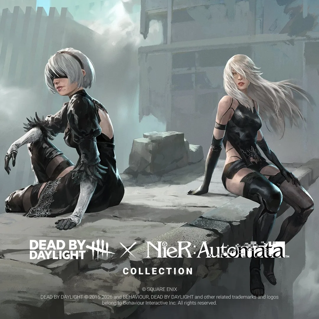 В коллабе DbD и Nier: Automata будет несколько скинов — 2B, A2 и Эмиля