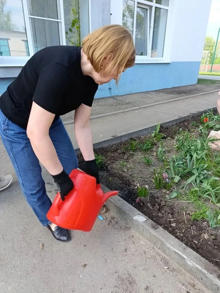 Сегодня наш дружный коллектив принял участие во Всероссийской акции 🍀
