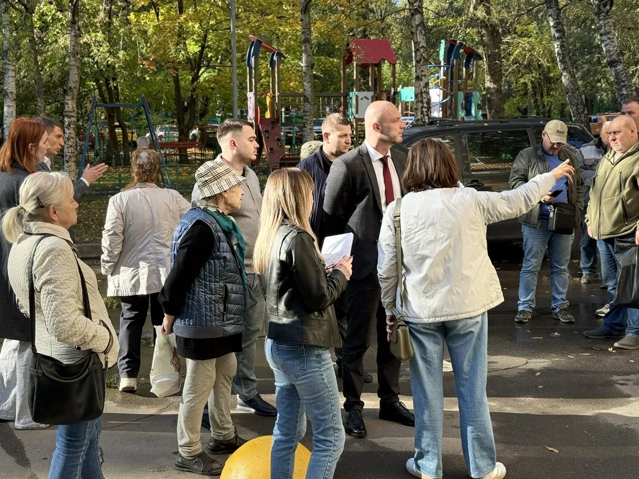 Сегодня состоялся очередной обход многоквартирных домов и дворовых территорий Рязанског...