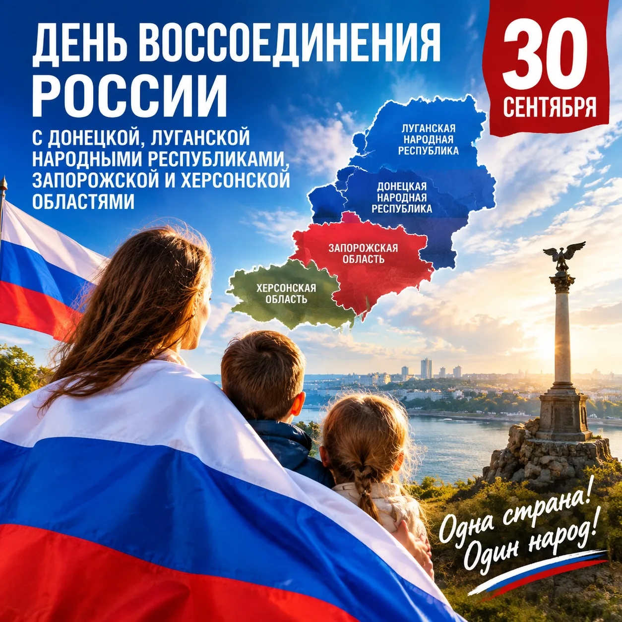 Сегодня наша страна празднует День воссоединения Донецкой Народной Республики, Луганско...