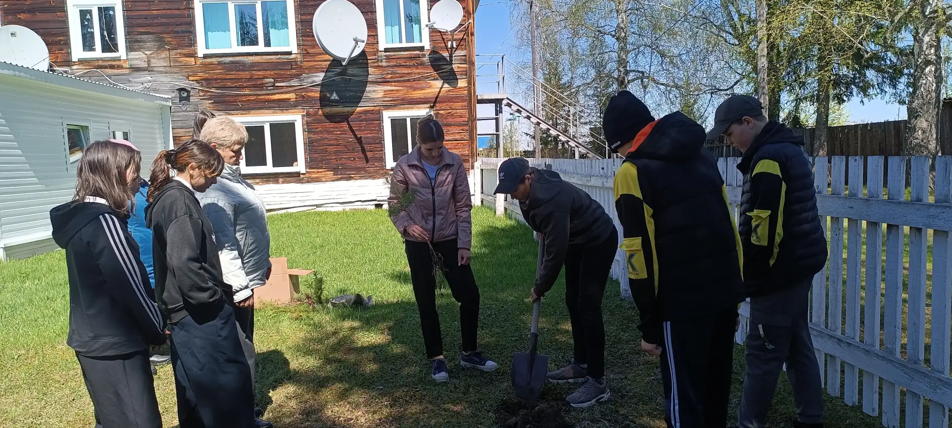 🌿☘25 мая 2026 года наша школа присоединилась к Всероссийской акции «Сад Памяти». Вмест...