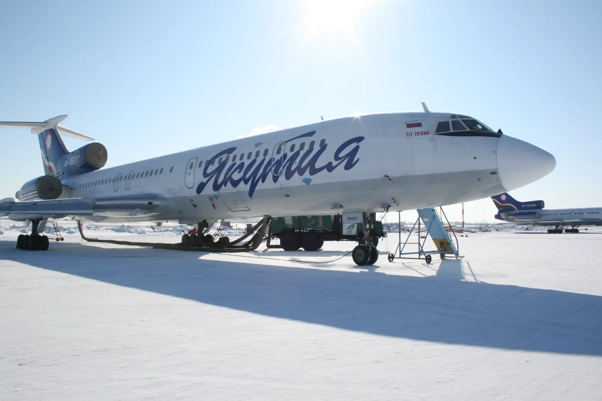 21 января — особенный день в истории нашей авиакомпании! ✈️  21 января 2003 года «Якутия» выполнила 