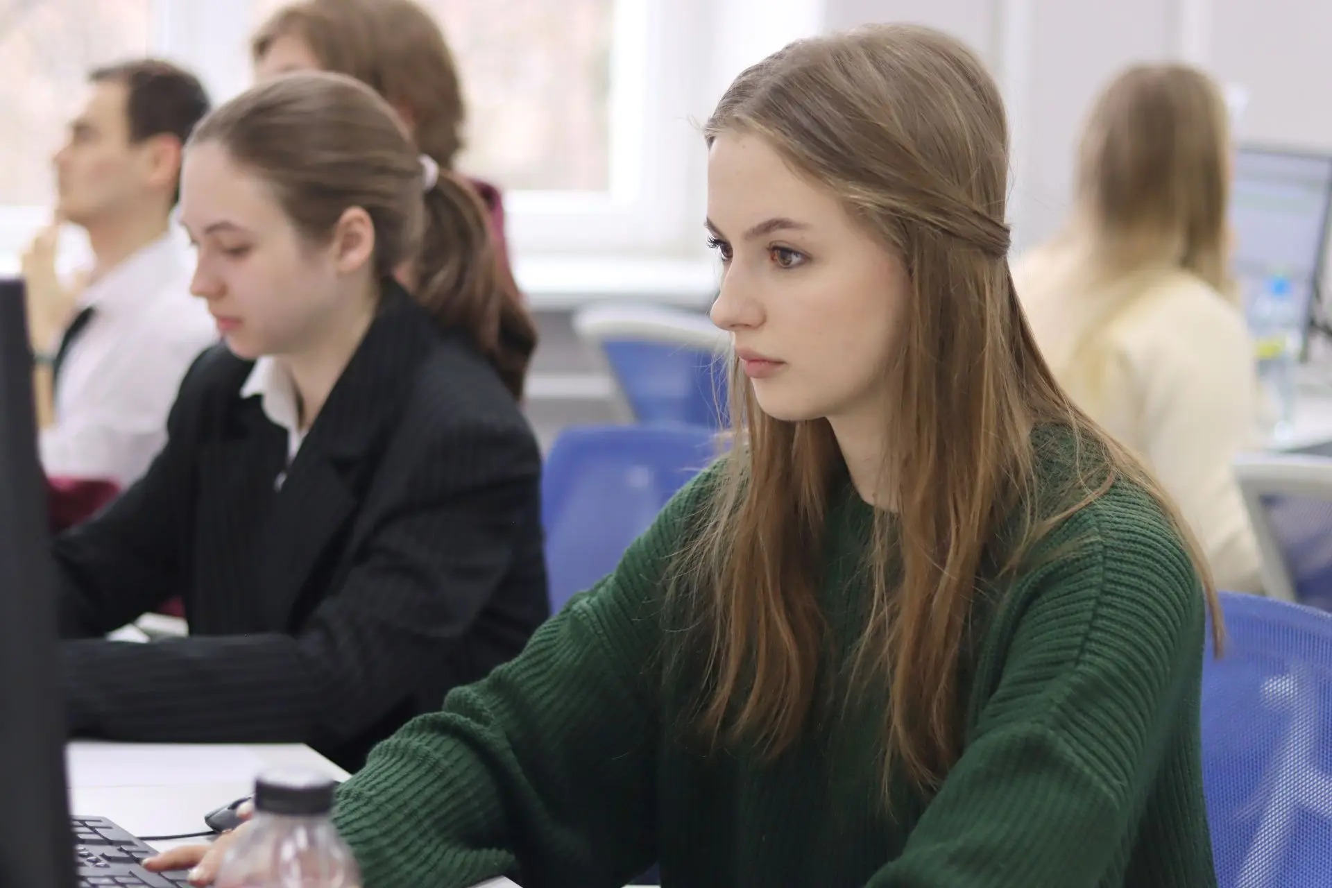 Тест на учителя 👩‍🏫✅  Четверокурсники восьми факультетов прошли масштабное тестирование по педагогик