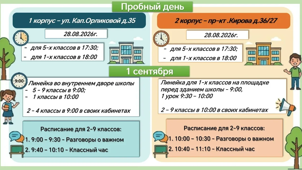 🎉 Внимание, родители и ученики!