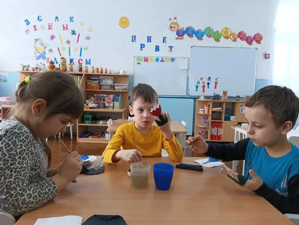 Ручной труд «Тюльпан». Подготовительная группа «Радуга» 🌈