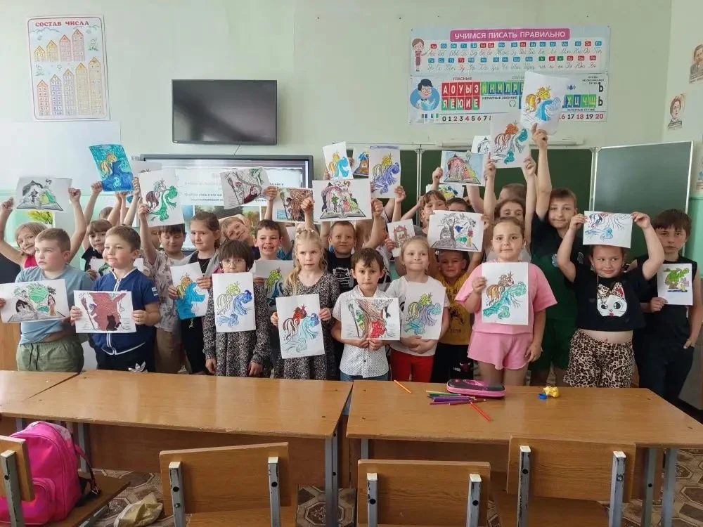 Мероприятие, посвящённое дню рождения А.С. Пушкина, в школьном лагере 🎉