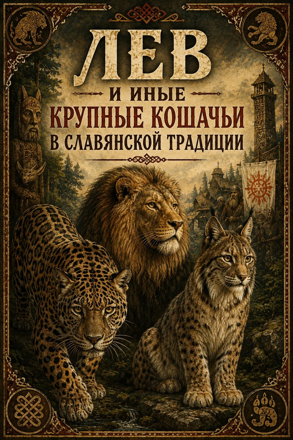 🦁 ЛЕВ И ИНЫЕ КРУПНЫЕ КОШАЧЬИ В СЛАВЯНСКОЙ ТРАДИЦИИ