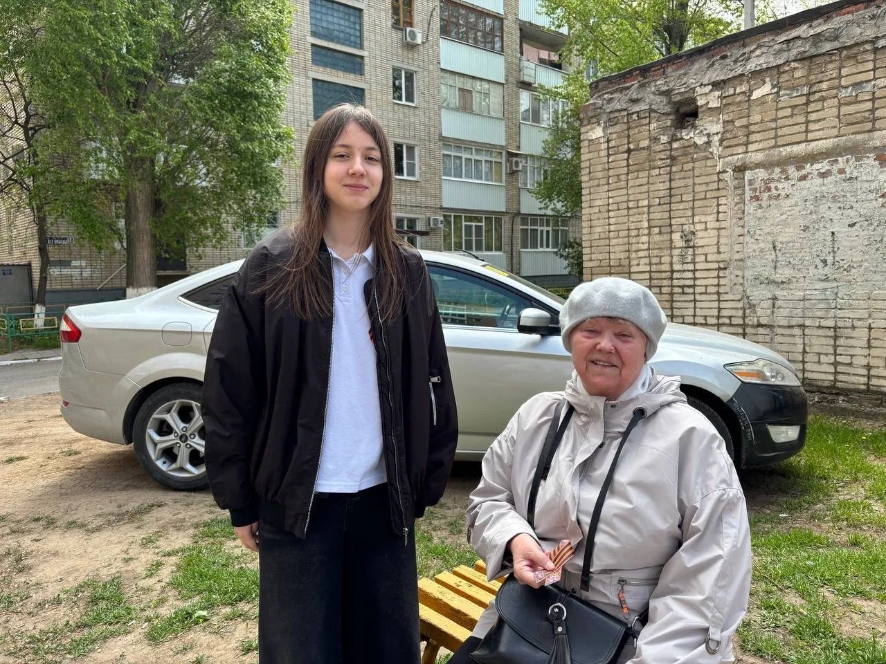 🎖 Акция «Георгиевская ленточка» память в каждом символе  Волгодонск, спасибо за отклик! ❤️  Ученичес