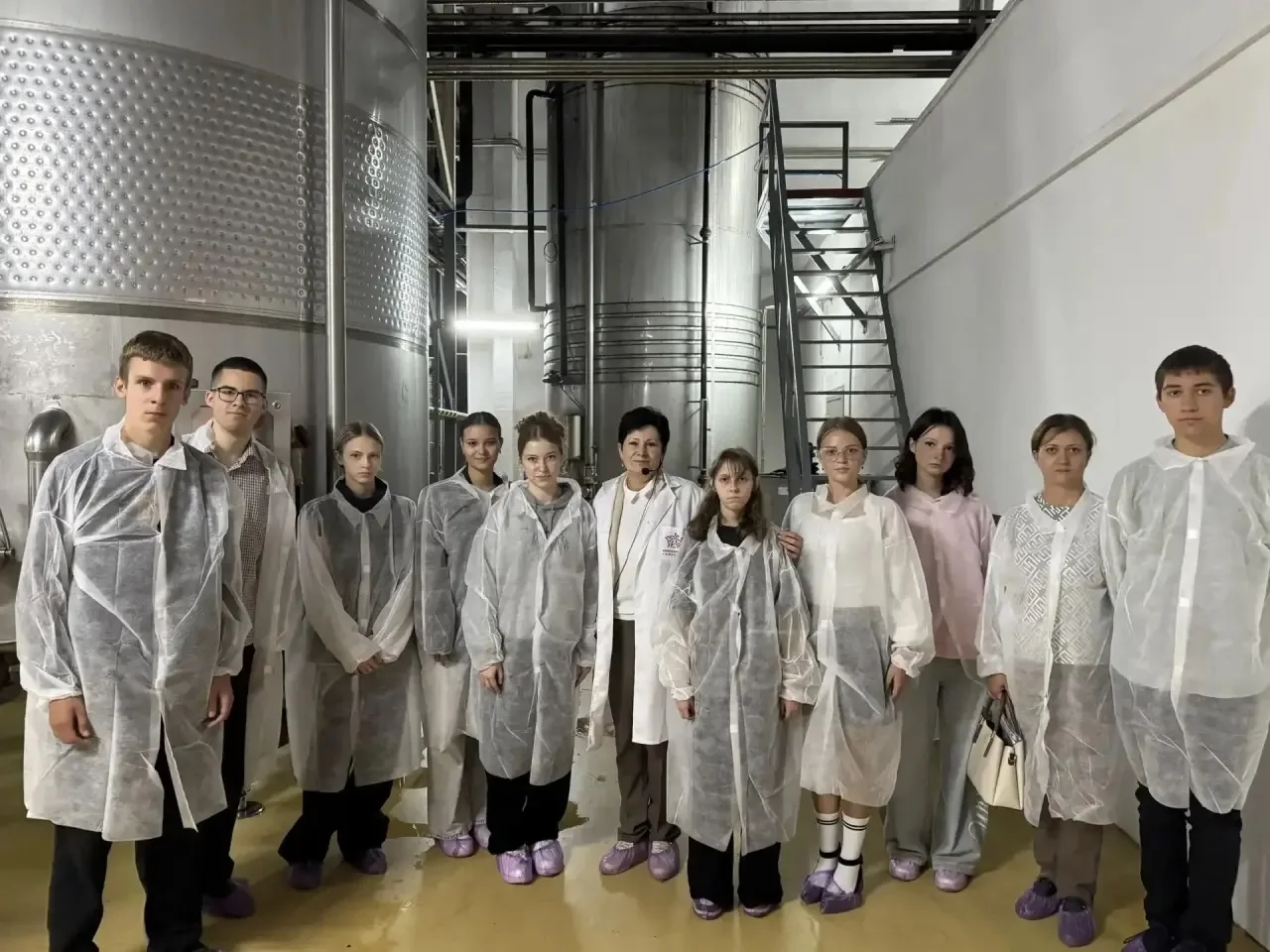 🍇 Профориентационная экскурсия на винзавод «Очаково»
