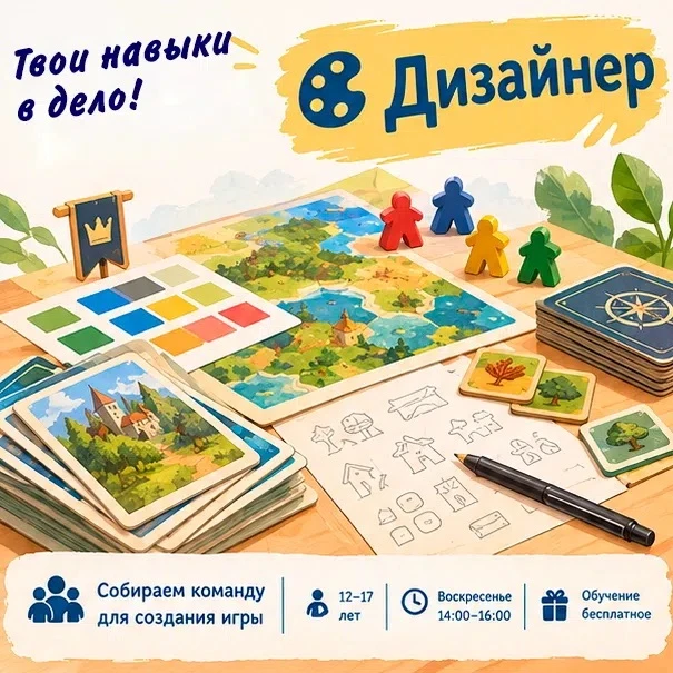 🎨 Создай не просто красивую картинку, а настоящую игру!