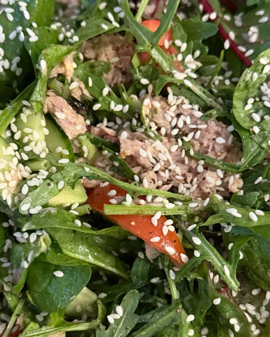 любимый салат для сияния кожи ✨ готовится быстро, получается вкусно!