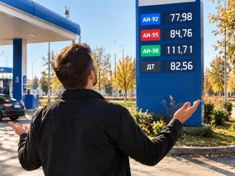Цены на бензин в очередной раз неприятно удивили