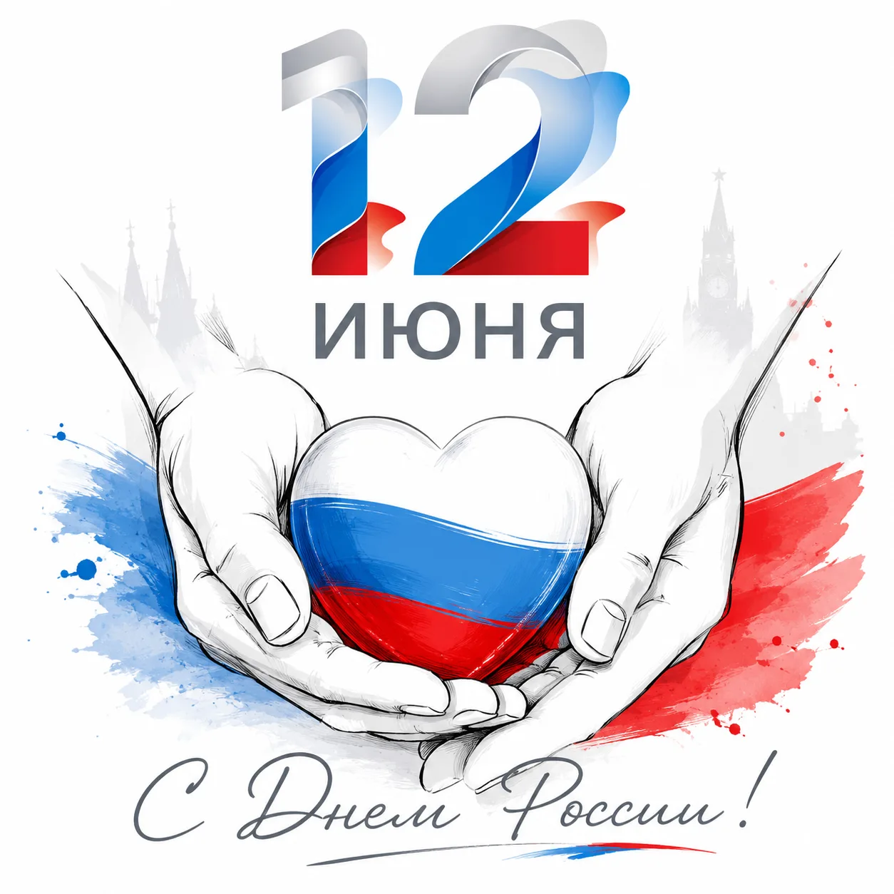 Дорогие друзья!
⁣
От всего сердца поздравляем вас с великим праздником – Днем России! 🇷🇺 
⁣
🤍💙❤️