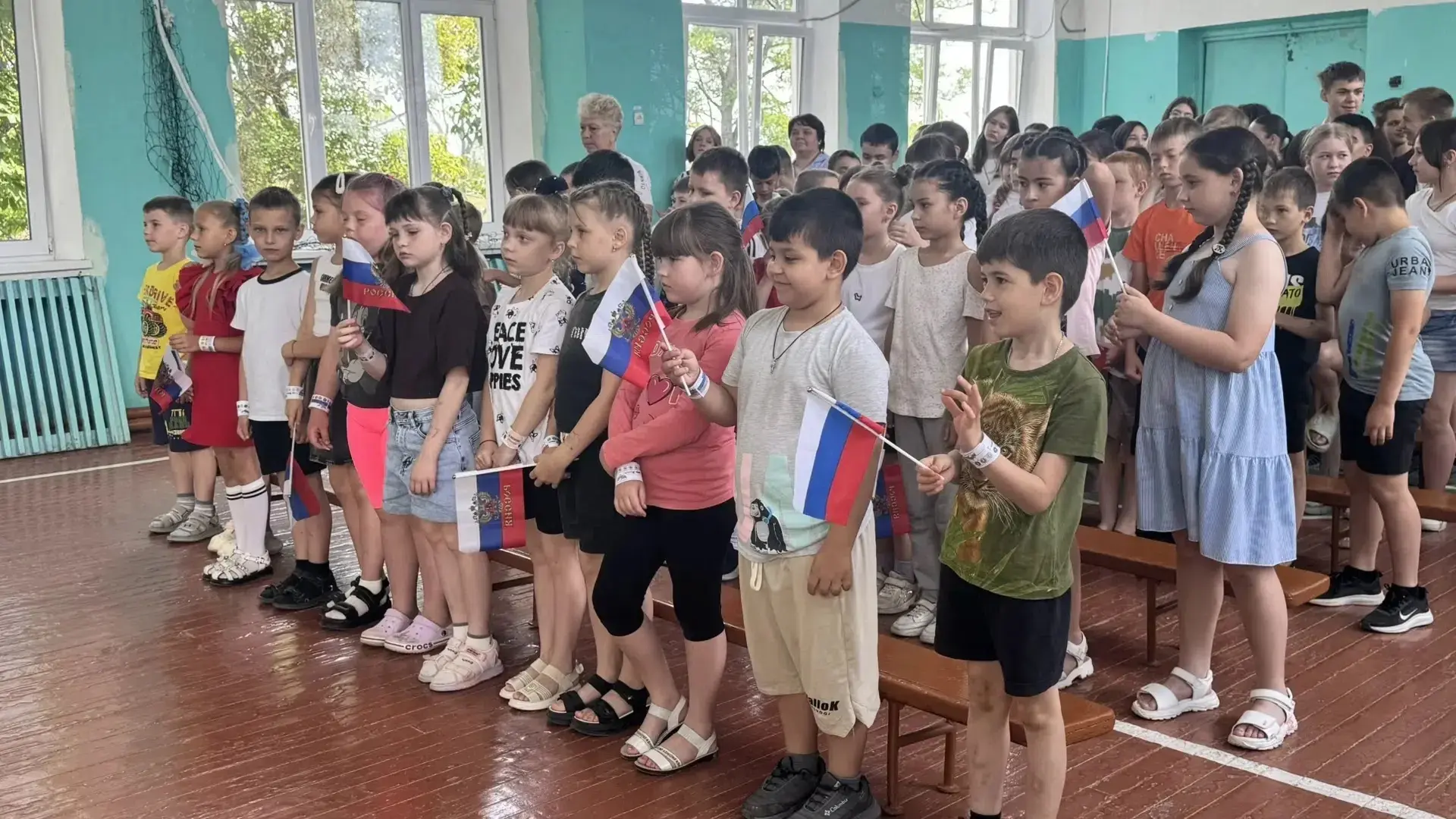 🎉 Сегодня в пришкольном лагере "Улыбка 😊" МБОУ  "Полтавская школа" 🏫 Красногвардейск...